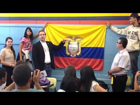 Vídeo: Bandeira do Equador e seu brasão