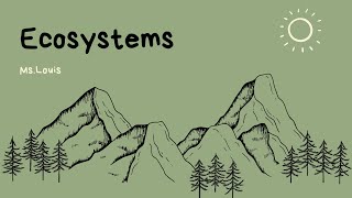 Grade 3 Ecosystems Overview