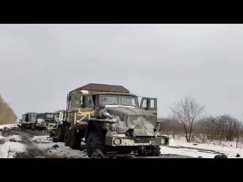 Разгром российской колонны в районе Старого Салтова. Реалии войны Украины с Россией