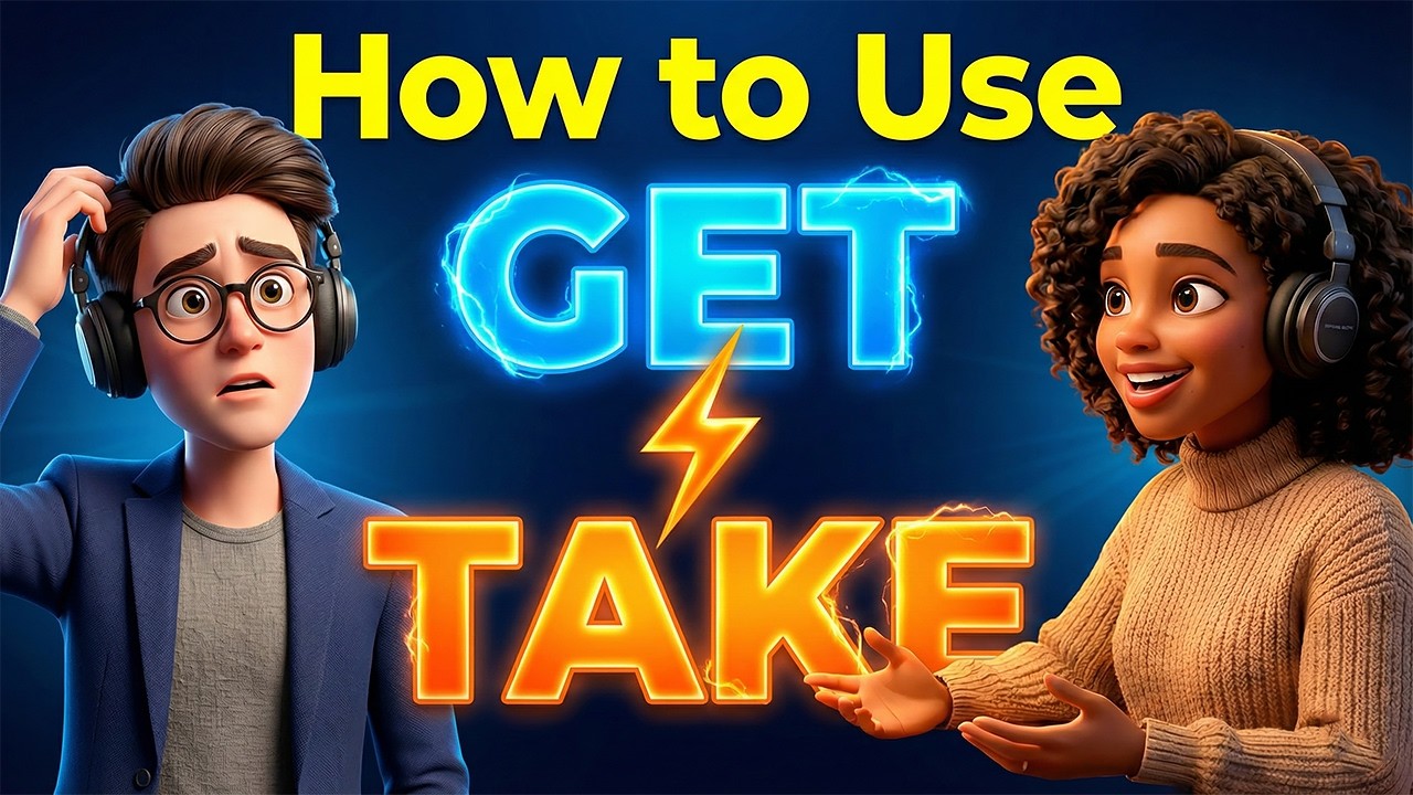 The GET and TAKE Secret English Teachers Never Explain