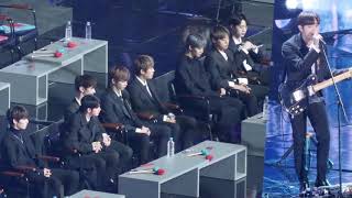 워너원 Wanna One 리액션 reaction : 김재환 JaeHwan '언제나 겨울 always winter' : fancam : 190105 고척돔