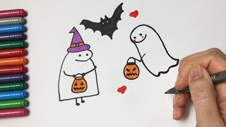 Como Desenhar Flork Fácil  Desenho de Halloween Fácil 