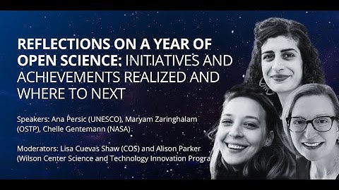 Reflections on a Year of Open Science: Initiatives and Achievements Realized and Where to Next