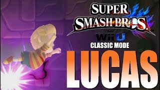 Super Smash Bros For Wii U - Classic Mode: Lucas