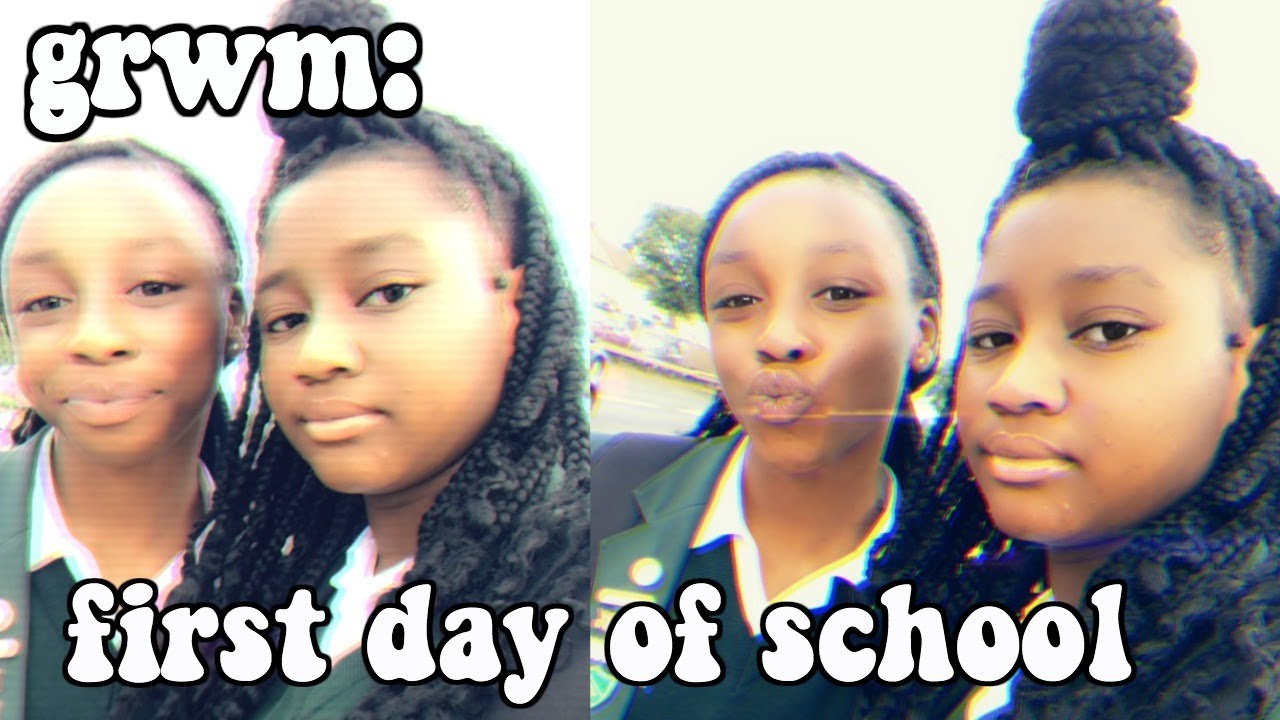 GRWM/US: FIRST DAY OF SCHOOL UK! (YEAR 10 & YEAR 9)