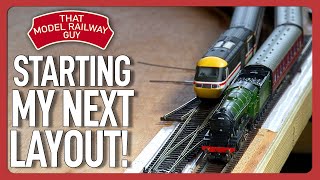 Stavba A TT:120 Model Railway - Episode 1: The Plan & Laying Track!