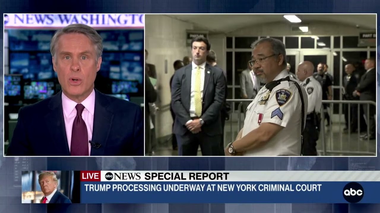 Trump arraignment: Former president to appear in NYC court