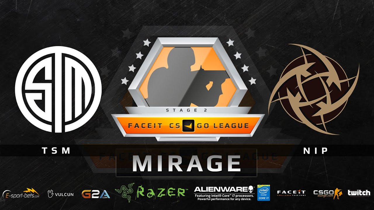 TSM vs NiP - Mirage (FACEIT League 2015 Stage 2 EU)