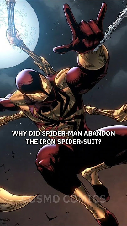 Why did Spider-Man ABANDON the Iron-Spider Suit? 😳 #shorts #spiderman #ironman #marvel #comics