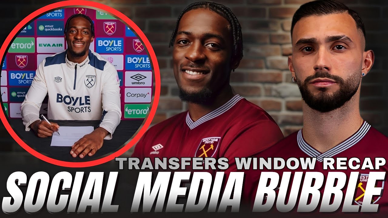 Вест Хэм подписал Акселя Дисаси ✅️ Обзор рейтингов Вест Хэма в трансферное окно 🙄 Социальный меди...