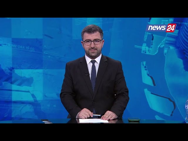 19 maj 2024 Edicioni i Lajmeve në News24 në studio Renaldo Salianji (Ora 19.00)