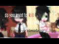 Do you want to k!ll yourself? || Yandere simulator || Gacha club angst || Just_Vikky || Sad Jokichi