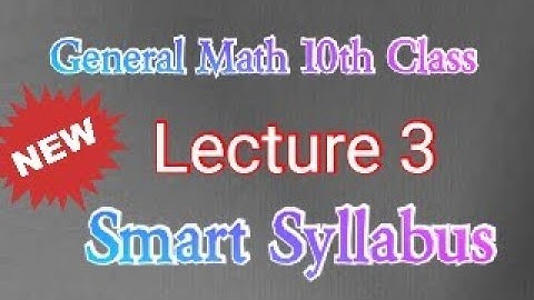 10th Class General Math Smart Syllabus Exercise 1.1 question 9