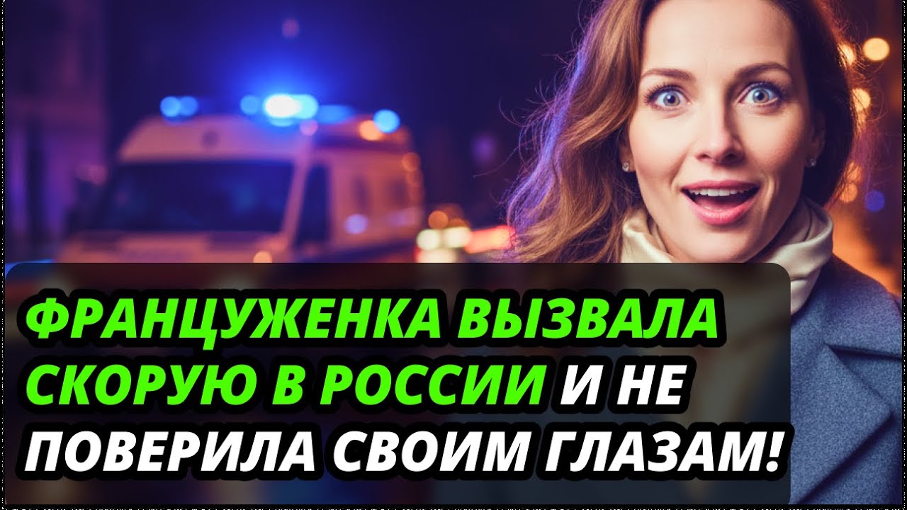 Француженка В ШОКЕ от работы скорой в Санкт-Петербурге. Эти 5 вещей показались ей невозможными!