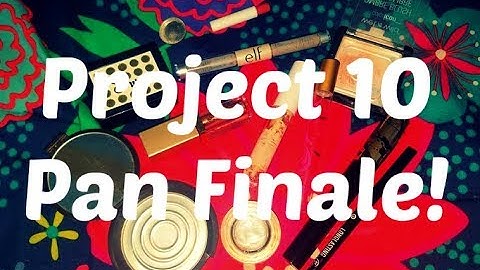 Project 10 Pan FINALE!!
