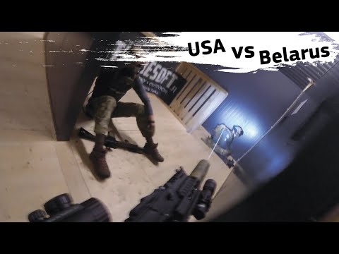 Видео: USA VS Belarus: are there any chances for Belarus team? WorldWide Airsoft Tournament