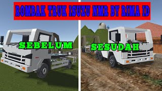 ROMBAK TRUK ISUZU NMR BY RIMA ID|gabut🗿👍