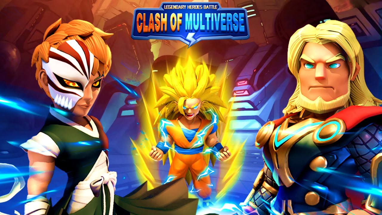 Clash of Multiverse Legendary Heroes Battle Gameplay Android IOS ( New