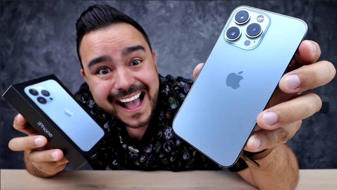 CHEGOU o novo IPHONE 13 PRO com até 1TB de MEMÓRIA 😱 - YouTube