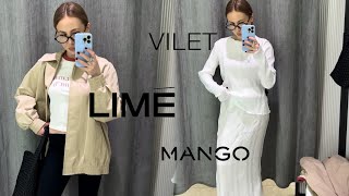 Шопинг обзор с примеркой: LIME, MANGO, VILET, BEFREE