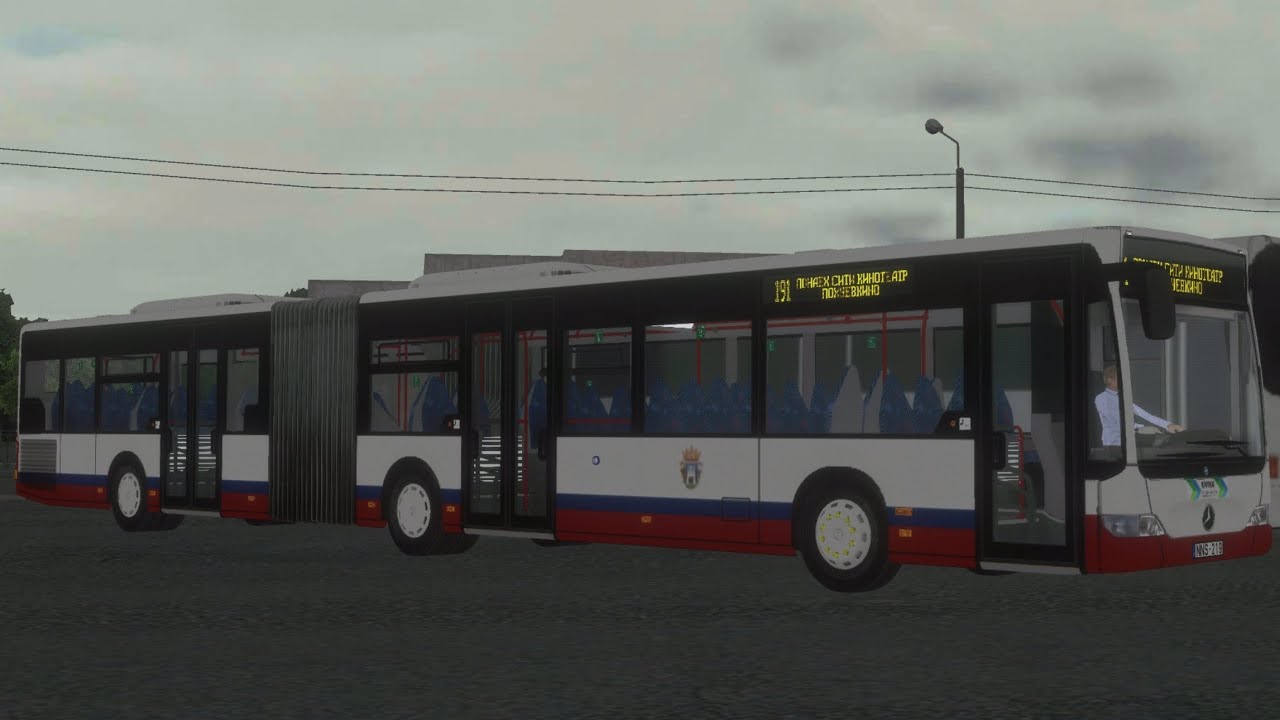 Mercedes-Benz Citaro Facelift G en la línea 191 (ida)  | PROTON BUS SIMULATOR 