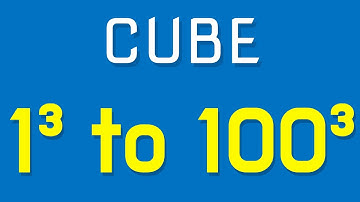 CUBE 1 to 100 | Math 1 To 100 CUBE | 1 to 100 Cube | Cube 1 se 100 tak | Cube table 1 to 100