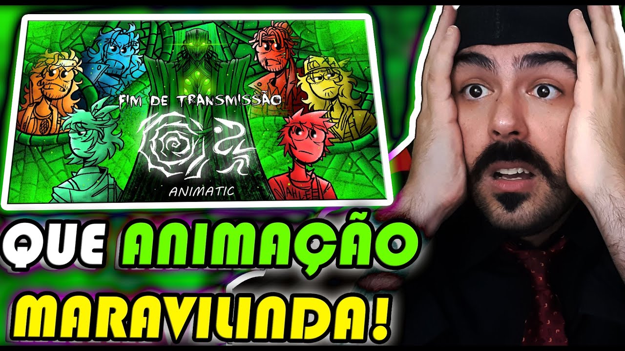 REACT - FIM DE TRANSMISSÃO - [Animação/Animatic de Sinais do Outro Lado] @PreduCartoonista
