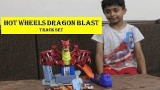 Hot Wheels Dragon Blast Track Set Review by Sparsh Hacks | Launch Toy Cars and Defeat the Dragon!!!