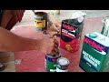 simple wood graining design sa drawer ng cabinet