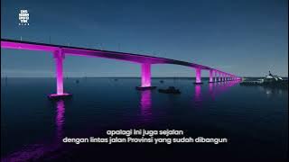 Gubernur Riau Tinjau Lokasi Pembangunan Jembatan Bengkalis-Kepulauan Meranti