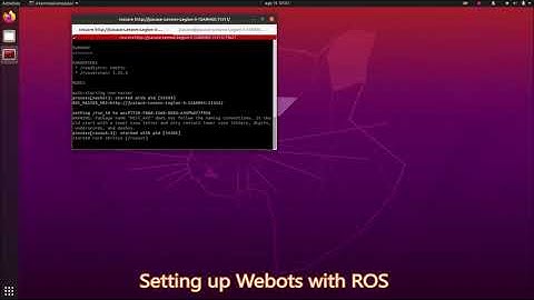 5. Simulating Robots Using ROS, CoppeliaSim, and Webots