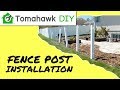 How to Install Vinyl Fence Posts (Picket Fence Series, Part 1)