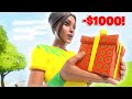 Every death in Fortnite I GIFT something from the item shop...