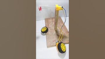 BO DC Motor transfers power without battery | DC Motor #tech #experiment #dcmotor