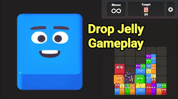 Drop Jelly Game Gameplay