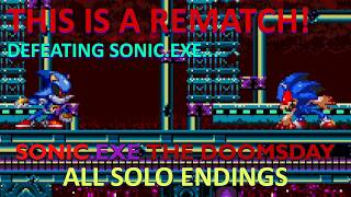 It Isnt Metal Whos Surviving  All Solo Endings  Sonicexe The Doomsday