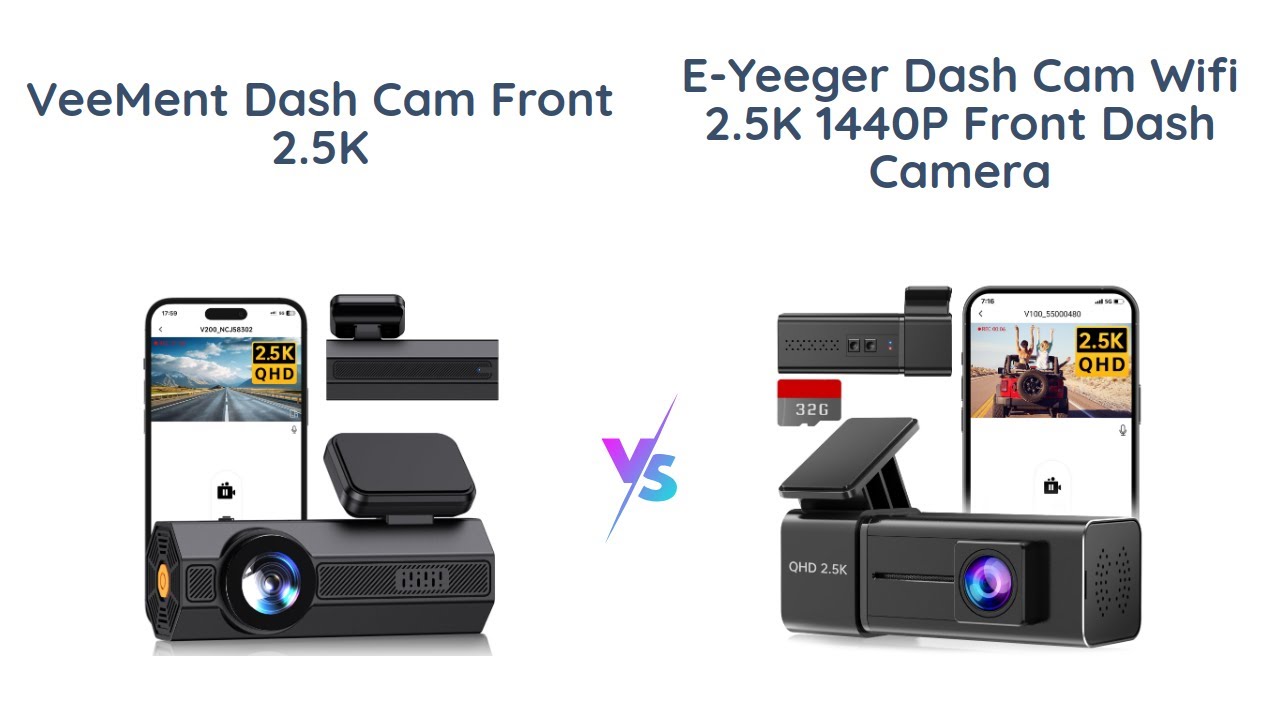 E-YEEGER 2, 5K Dashcam Auto, Mini Auto Kamera WiFi  Produktbild-Vorschau 14