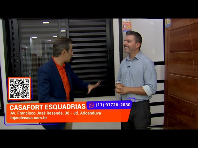 Portas e esquadrias com acabamento que faz a diferença | CasaFort Esquadrias | Gazeta Shopping