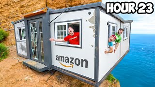 I Survived 24 Hours In Amazon House