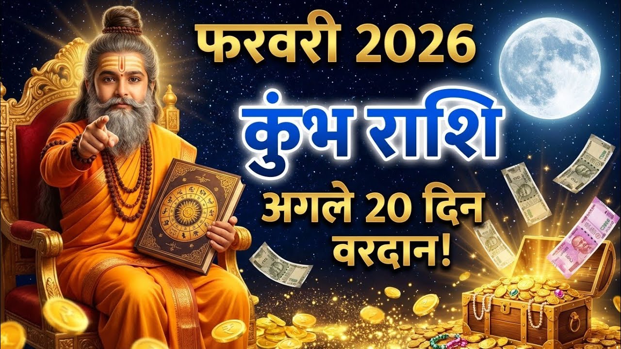 कुंभ राशि! फरबरी 2026 | अगले 20 दिन आपके लिए वरदान है | new video 