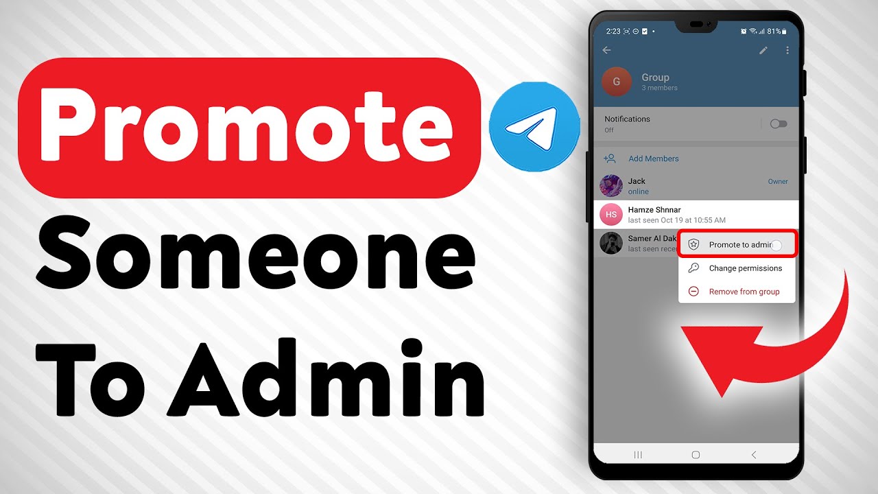 How To Promote Someone To Admin In A Telegram Groupchat - Full Guide