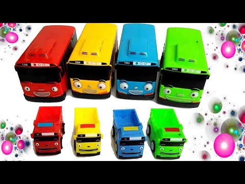  Mainan  Anak  Bus Kecil  Dan Truk  Kecil  Kids Toys little 