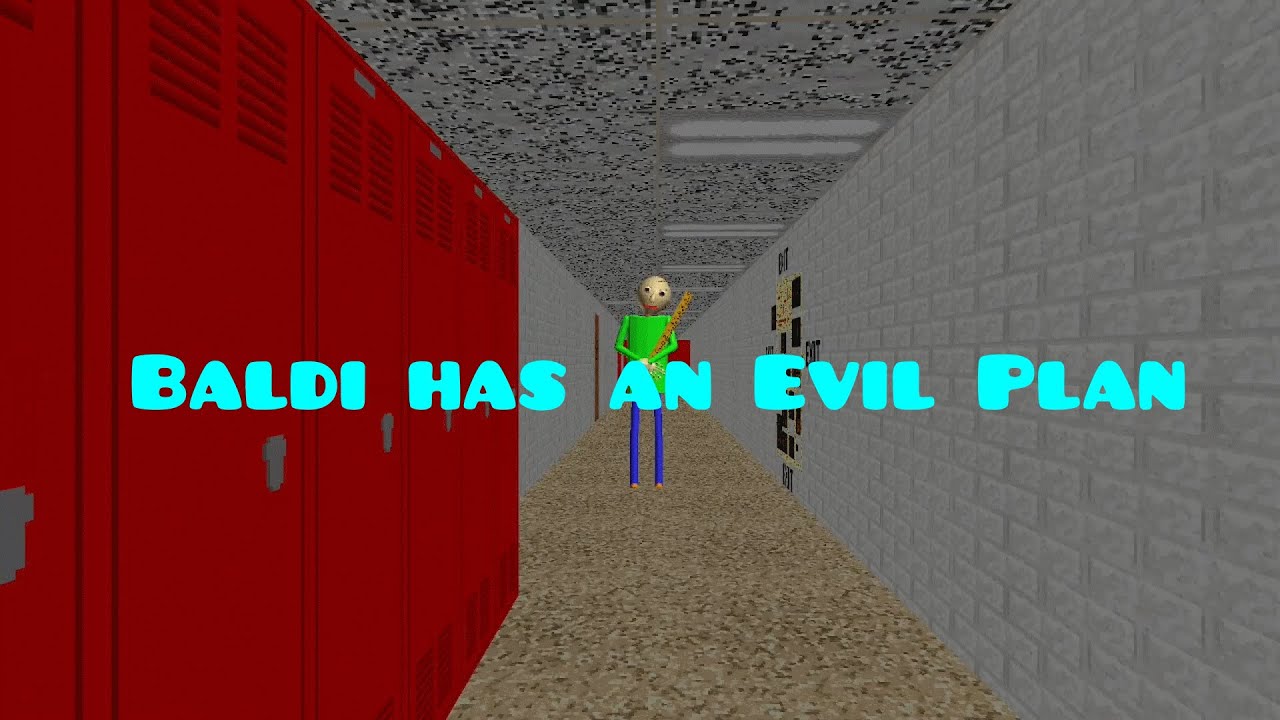 What is Baldi up to? | Baldi's Evil Plan - YouTube