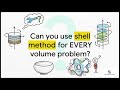 Lecture 21: The Cylindrical Shell Method (Calculus)