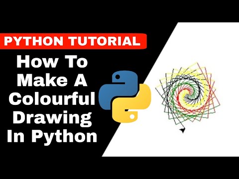 How to color our python drawing || python tutorial || python ki drawing ko color kaise kare ||