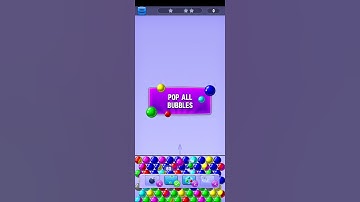bubble shooter 😀😀 #3d games #Shorts #gameplay #mobile game all levels gameplay (ios & android)