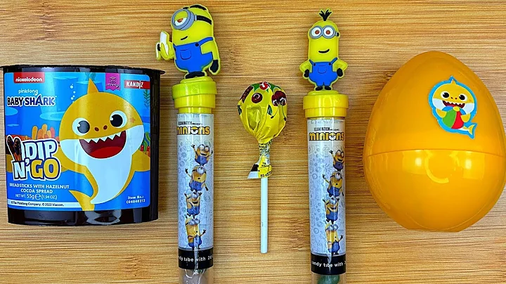 *NEW*🤩Funny Candy ASMR | Satisfying BABY SHARK Video | Softdrink Surprise Egg Sweets & Toys unboxing