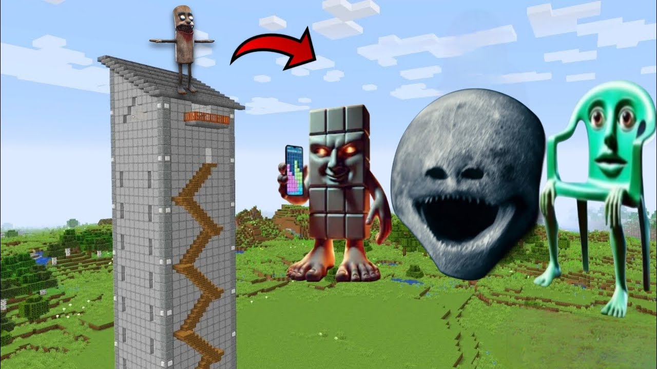 I FOUND SCARY 😱😨 GIANT MOON IN MINECRAFT | MINECRAFT HORROR |