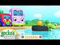 El río sucio | 🐸 Garaje de Gecko | Carros para niños | Vídeos educativos