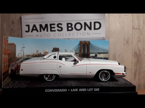 JAMES BOND CARS COLLECTION 022 CORVORADO LIVE AND LET DIE